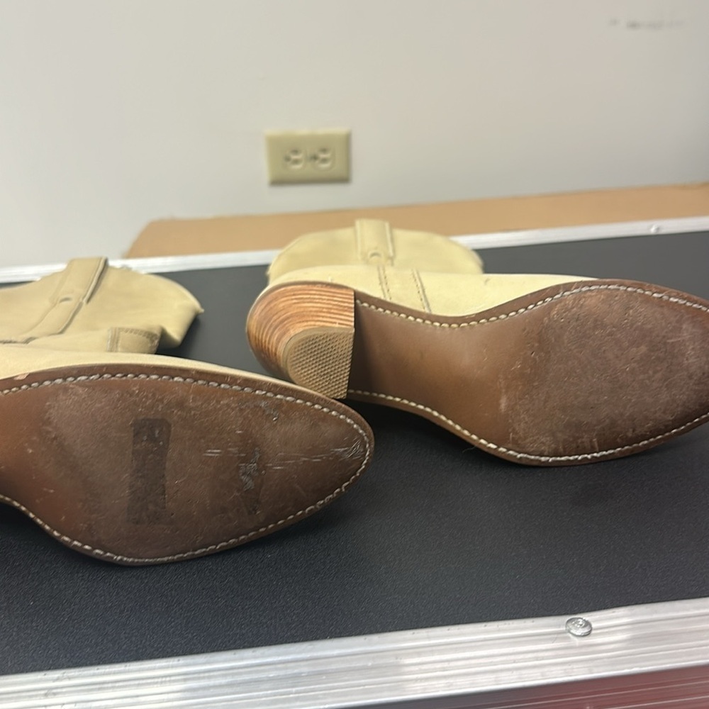 Capezio Tan Heeled Boots - Picture 5 of 12